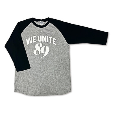 WE UNITE 89 ラグランTシャツ(グレー)